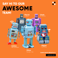Team Bots Linkedin Post