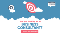 Business Consultation Facebook Event Cover