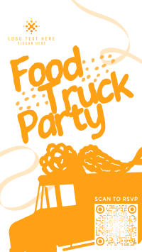 Food Truck Party Facebook Story