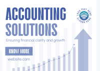 Business Accounting Solutions Postcard