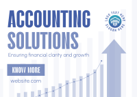 Accounting Solutions Postcard example 2