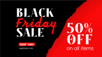 Black Friday Flash Sale Facebook Event Cover