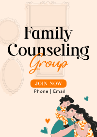 Family Counseling Group Poster