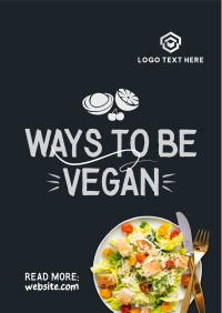 Vegan Food Adventure Flyer