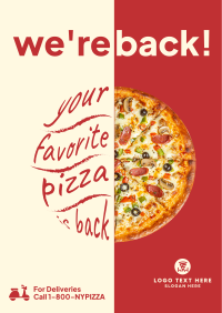 Italian Pizza Chain Flyer Image Preview