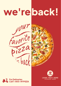 Italian Pizza Chain Flyer