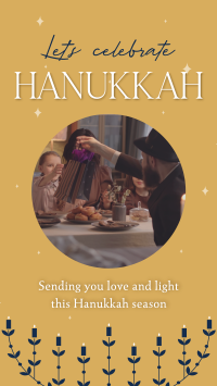 Hanukkah Family Tradition Instagram Reel Image Preview