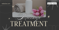 Hot Massage Treatment Facebook Ad