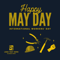 International Workers Day Instagram Post Design