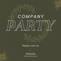 Company Party Instagram Post Design