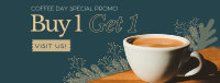 Smell of Coffee Promo Facebook Cover Image Preview