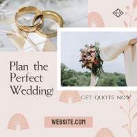 Professional Wedding Planner Instagram Post