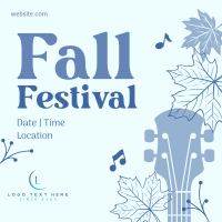 Fall Festival Celebration Instagram Post