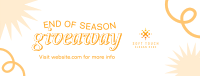 End of Season Giveaway Facebook Cover Image Preview