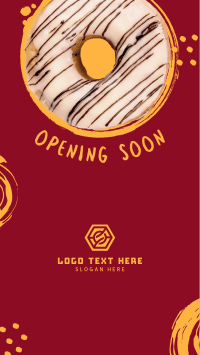 Opening Soon Donut Instagram Story