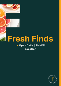 Fresh Finds Flyer