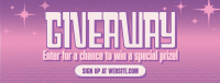 Retro Duotone Giveaway Facebook Cover