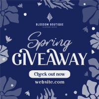 Spring Giveaway Flowers Instagram Post Image Preview