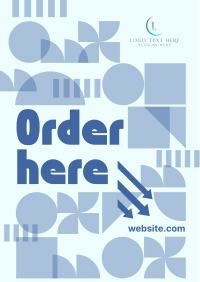 Geometric Order Here Poster