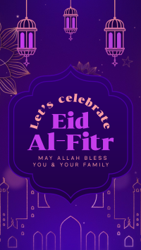 Eid Al-Fitr Celebration Instagram Reel Image Preview