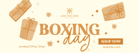 Playful Boxing Day Facebook Cover