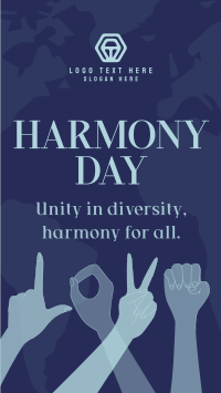 LOVE Sign Harmony Day Facebook Story