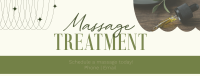 Spa Massage Treatment Facebook Cover Image Preview