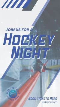 Ice Hockey Night Video