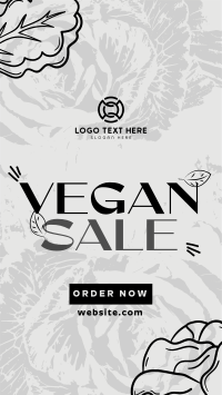 Trendy Vegan Sale Instagram Reel Image Preview