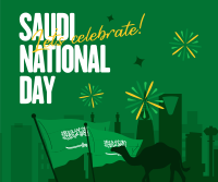 Saudi Day Celebration Facebook Post