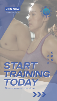 Train Your Body Now Instagram Story