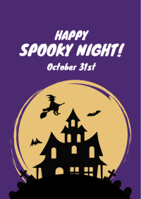 Spooky Night Poster