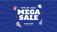 Independence Mega Sale Facebook Event Cover