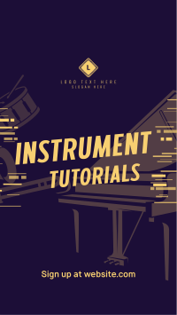 Music Instruments Tutorial Instagram Reel Image Preview