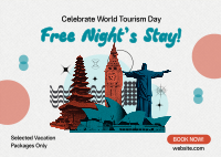 World Tourism Day Postcard example 3