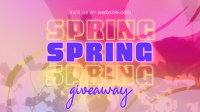 Exclusive Spring Giveaway Video Design