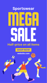 Super Sports Sale Facebook Story