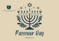 Passover Day Postcard