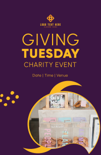 Giving Tuesday Donation Invitation Design