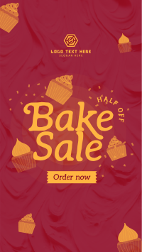 Sweet Bake Sale Instagram Story Design