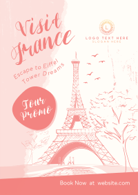 Eiffel Tower Dreams Poster