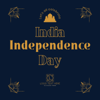 Let's Celebrate India Instagram Post Design