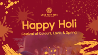 Holi Celebration Animation