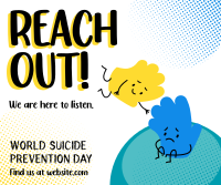 Reach Out Suicide prevention Facebook Post