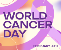 Gradient World Cancer Day Facebook Post