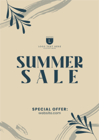 Tropical Summer Sale Flyer