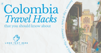 Modern Nostalgia Colombia Travel Hacks Facebook Ad