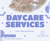 Learn and Grow in Daycare Facebook Post