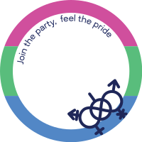 Polysexual Pride Flag Facebook Profile Picture
