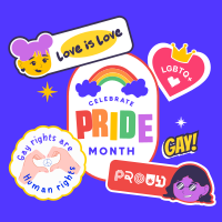 Proud Rainbow Instagram Post Design